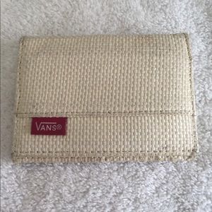 Small woven Vans wallet